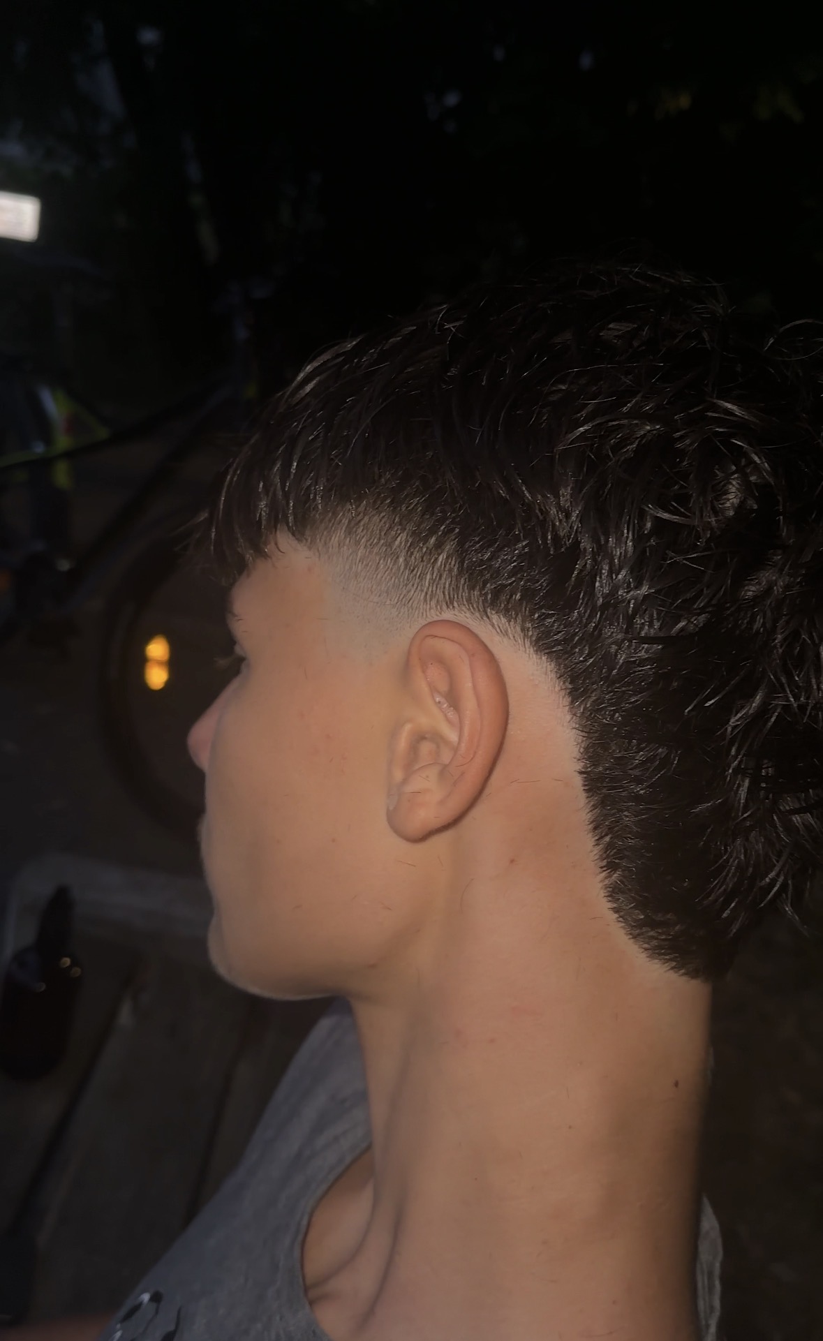 Low Taper mit textured Fringe