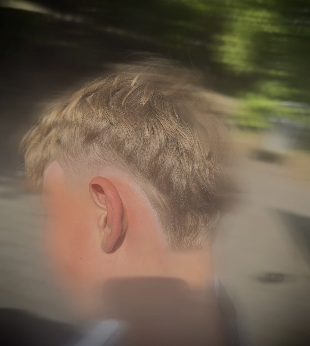Messy Top mit sauberem Fade