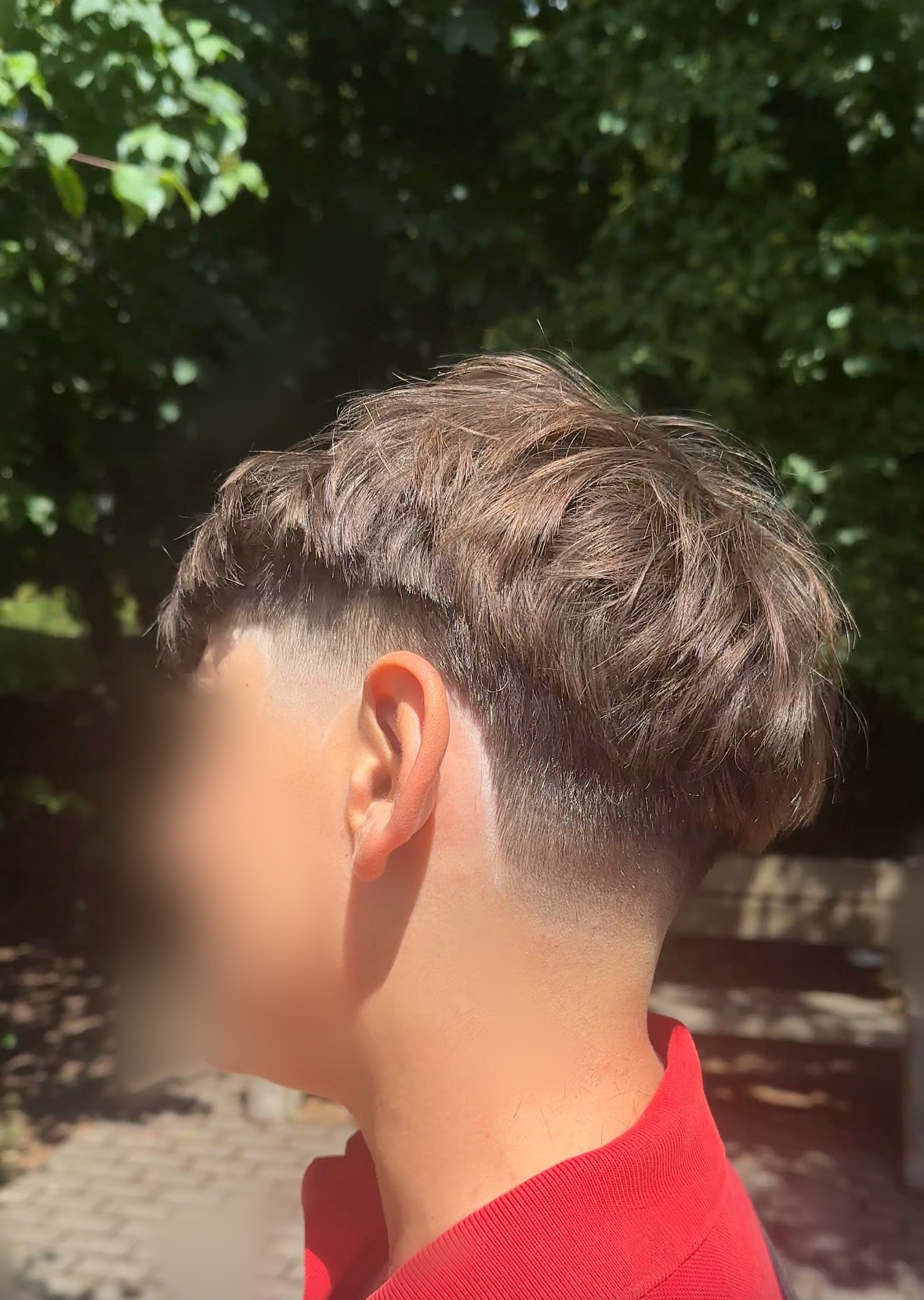 Taper Cut mit textured Top