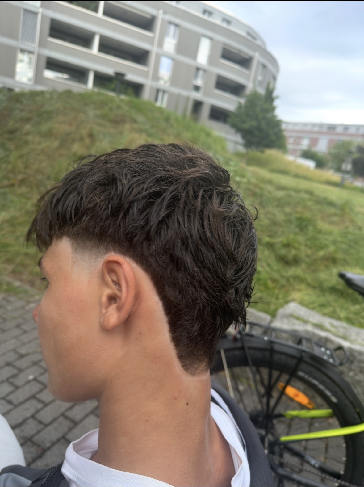 Mid Fade mit volumigem Top